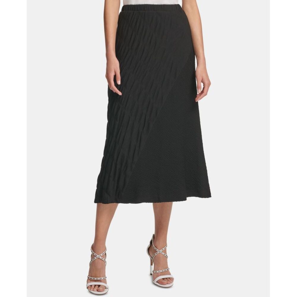 DKNY Textured Skirt